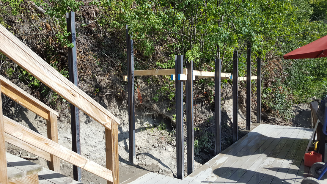 Property Leveling project in Oswego County 6