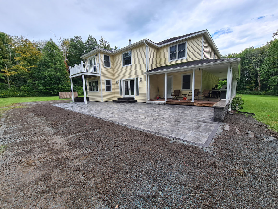Paver Walkways project in Oswego County 4
